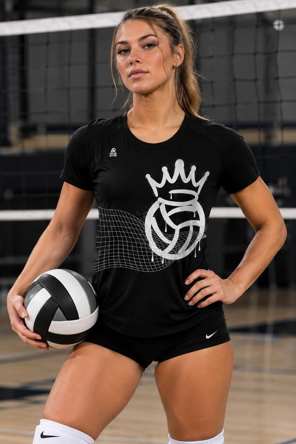Volleyball Crown Performance Tee