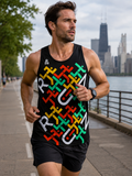 R-U-N Black Tank