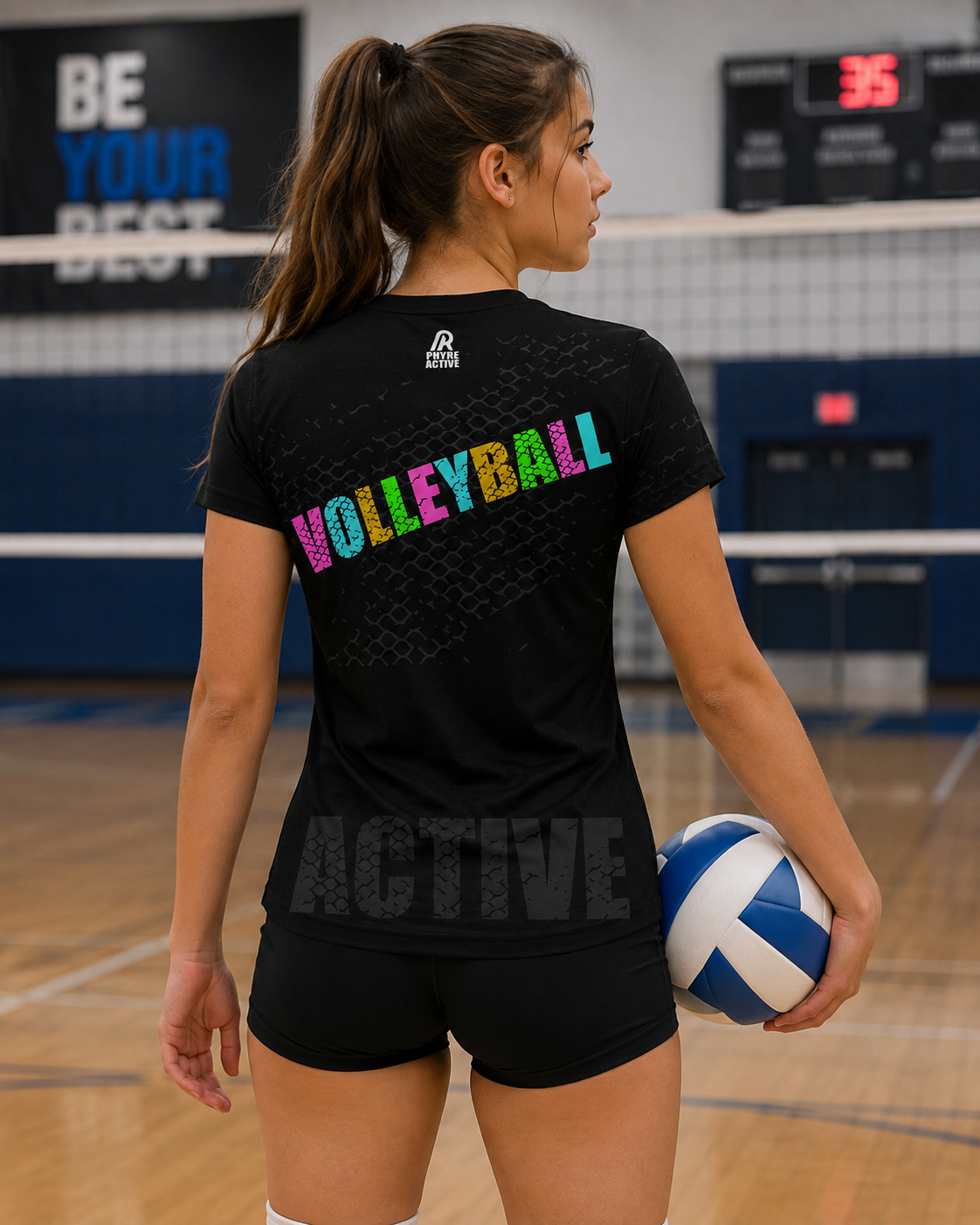 Volleyball Smack Tee